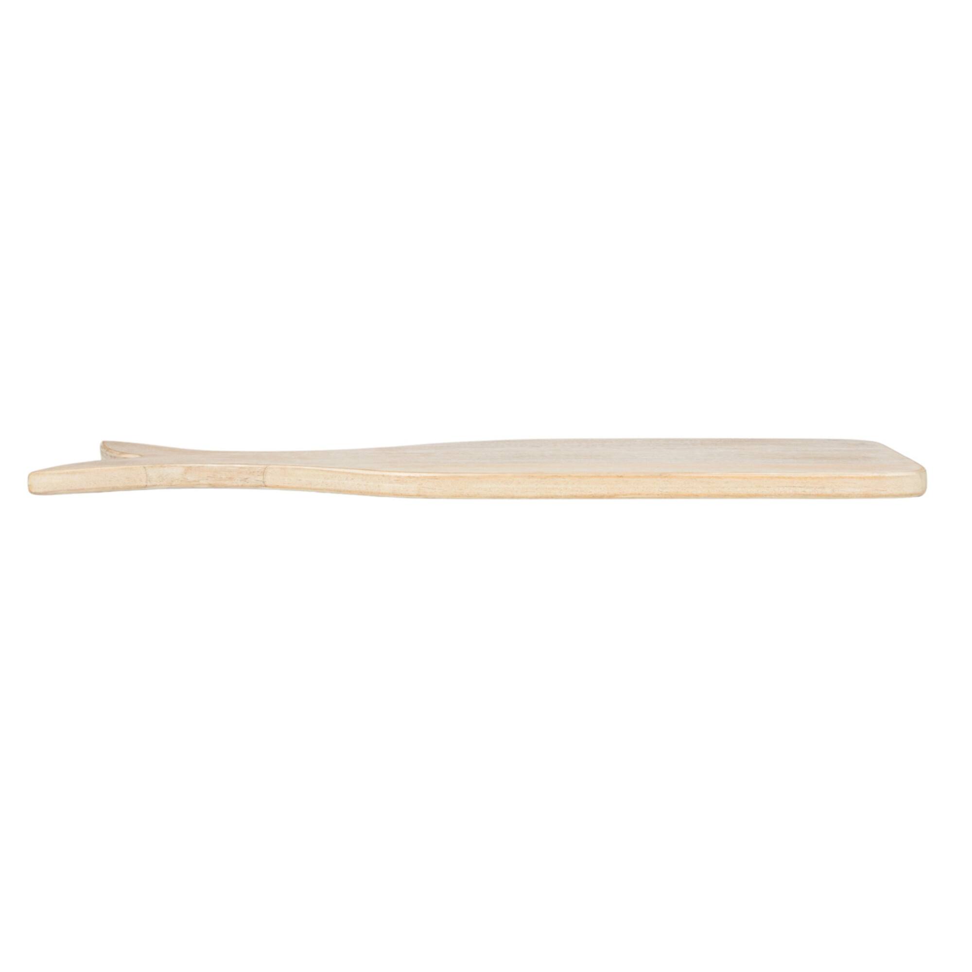 Hello Honey® 20.25" Natural Whale Shaped Acacia & Mango Wood Cheese & Cutting Board